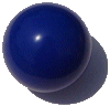 blue snooker ball