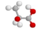 D-lactic acid molecule